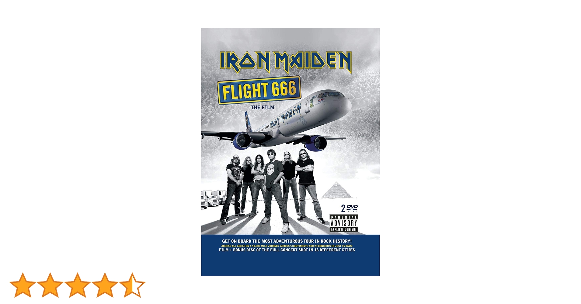 Flight 666 - The Film [2 DVD] : Iron Maiden: Amazon.com.br: DVD e
